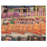 Pokemon Trading Card Lot - Mixed Types Collection - 100 Cards