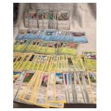 Pokemon Trading Card Lot - Basic Set Cards 100 mixed