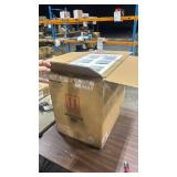 Costway Portable Refrigerator 50L 12V with Adjustable Temperature and Wheels New - Retail: $0