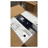 COSTWAY Round Bistro Table Set of 2, Height Adjustable Bar Height Cocktail Table, High Top Pub Table Snack Table with Heavy-Duty Metal Base for Home Bar, Dining Room, Restaurant, Black - Retail: $0