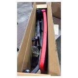 SuperFit Folding Weight Bench Adjustable Sit-up Board Slant Bench Red Leather - Retail: $0