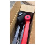 SuperFit Folding Weight Bench Adjustable Sit-up Board Slant Bench Red Leather - Retail: $0