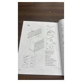 Cat Litter Box Enclosure 2 Drawers - Retail: $0