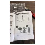 7ft Flocked Snow Christmas Tree - Retail: $0