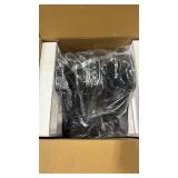 Costway Leg Massager Shiatsu Kneading Rolling Vibration Heating Foot Calf Black - Retail: $0