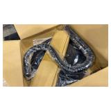 Shepherds Hook Stand: Hanging Wind Chimes, Bird Feeders, Plants, Lanterns and Wreath, Adjustable Free Standing Pole Holder with Heavy Duty Base for Indoor & Outdoor, Holds Up to 20 LBS - Retail: $0