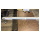 Persilux Cordless Zebra Blinds for Windows Shades (65\" W x 72\" H, White) Dual Layer Fabric Light Control for Day and Night Room Darkening Sheer Roller Shades for Home, Bedroom and Office - Retail: $