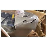 Costway 26 Ibs Portable Semi-automatic Twin Tub Washing Machine with Drain Pump Gray - Retail: $0