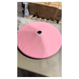 Pink Massage Gaming Chair by Costway (small tear in fabric of left arm rest, see pic) (some pieces assembled, otherwise there is loose hardware) - Retail: $0