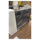 COSTWAY Electric Fireplace Insert, 33 Inches Recessed Fireplace Heater with Remote Control, 8H Timer, Adjustable Flame Colors and Brightness, Overheating Protection, 750/1500W - Retail: $0