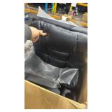 Black Costway Kids Recliner Chair with Cup Holder - Retail: $153