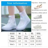 Rain Boot Covers Waterproof Rain Shoe Covers Silicone Shoe Protector Overshoes Sand Control Non-Slip Foldable Reusable Galoshes for Men Women Rainy Outdoor Cycling Fishing Camping - Retail: $17