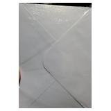 50 PCS Pearl Ivory A7 Envelopes Shimmering 5x7 Envelopes for Invitations, Great for Wedding Invitation Cards, Birthday RSVP, Graduation, Baby Shower 5.25 x 7.25 inches (Envelopes) - Retail: $9