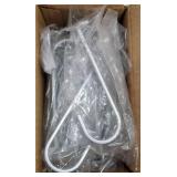 Aluminum Alloy No Damage Vinyl Siding Hooks Hangers with 1 pcs Crowbar, for Hanging Outdoor Decor (10 pcs) - Retail: $12