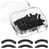 Eyelash Curler Refill Eyelash Curler Pad Silicone Rubber Curler Replacement Refill Pad for Universal Lash Curler with Clear Storage Box - Retail: $5