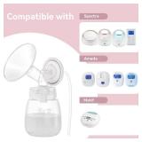 21mm Replacement Pump Parts for Spectra S1 S2 9 Plus Synergy Gold Includes Flange Duckbill Valve Tubing Backflow Protector Bottle Compatible with Motif Luna Cimilre Ameda MYA Pump - Retail: $20