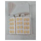 50 pairs Skin-Friendly Adhesive Slip Nose Pads for Glasses Comfortable Eyeglass Cushions for Sunglasses and Eyewear Replacement Nose Pads for Enhanced Fit