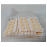 50 pairs Skin-Friendly Adhesive Slip Nose Pads for Glasses Comfortable Eyeglass Cushions for Sunglasses and Eyewear Replacement Nose Pads for Enhanced Fit