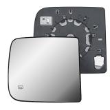 Replacement Passenger Right Side Door Towing Mirror Main Big Glass Flat Heated with Back Plate for RAM 1500 2500 3500 from 2010 to 2024 - Retail: $21
