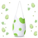 Dinosaur Egg Trick or Treat Bag Halloween Costume Accessories Cute Standard Hatched Dinosaur Bucket with Handle Portable Reusable Bags Party Favors. NEEDS TO BE WASHED. - Retail: $15