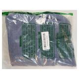 Dark Grey Blue Couch Pillow Covers 18x18 Inch, Set of 2 Soft Chenille Decorative Square Throw Pillow Covers Farmhouse for Sofa Living Room Bed - Retail: $18