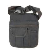 Restaurant Waiter Waist Pouch Bag, Serving Apron with Multiple Pockets, Adjustable Belt for Waitress and Bartender Black - Retail: $9