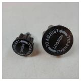 2 Pack Exercise Bike Pull Pin Spring Knob Replacement Universal M16 Pop Screw Height Adjust Locking Grip for Statioanry Cycling Bicyle Fitness Equipment Machines Weight Bench Bikes - Retail: $10