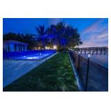 Pool Fence Solar Lights - Retail: $16