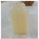 200pcs Clear Perforated Shrink Bands for 50g Aluminum Jar, Easy to Use, Make Products More Professional (For 50g Aluminum Jar).  COUNT MIGHT NOT BE 200. - Retail: $10