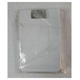 Phone Card Holder 6PCS Mobile Phone Silicone Card Holder Access Card Sticker (White)