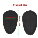 2 Pack Car Seat Crotch Cushion Universal Cushion Crotch Pads, Stroller Crotch Pads for Car Seat Pushchair for Comfort Cushion Car Seats Covers(Black) - Retail: $8