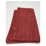 Linen Throw Pillow Cover Set of 1 Decorative Lumbar Pillowcases Cushion Covers 12x20 Inch for Home Decor Sofa Bedroom Car 30 x 50CM Burgundy