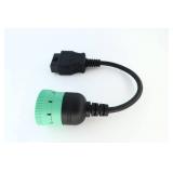 Green Type 2 J1939 Male to 16pin OBD2 Female Cable 16pin to 9pin J1939 Adapter Cable - Retail: $16