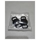 DDJ for Tile Life360 Sticker (2024) Tracker Cat Collar Case, 2-Pack Silicone Anti-Lost Protective Cover Tile Tracker Holder for Dog & Pet Collars, Ultra Durable, Easy Installation, Lightweight, Black 