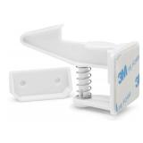12 Pack Cabinet Locks Child Safety | Baby Safety Cabinet Locks NO Drilling 3M Adhesive Baby Proof Drawer Lock Child proofing cabinets latches for Kids Latch for Drawers & Door Child Safety Locks - Ret
