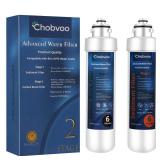 2 Stage Water Filter Replacement for Brio NFMCTO5MS2 and NFMPP5M, Compatible with The UVF2 Series Models of Brio Bottleless Water Cooler Dispensers, 1500 Gallons, Leak-free, 2 Counts - Retail: $59