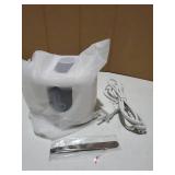 45kHz Ultrasonic Retainer Denture Cleaner Machine, Fast Cleaning for Aligners, Mouth Guards, Braces, Toothbrush Heads & Jewelry, 200ML Dental Cleaning Pod, 4 Modes & Digital Timer, White - Retail: $70