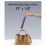 3 in 1 Silicone Laptop Stand, Keyboard Riser for Ergonomic Typing/Reading, Portable Laptop Cooling Stand, for Home Office School and Travel, Oval Base, Midnight (Pencil not included) - Retail: $15