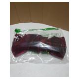 Christmas Wreath Bow 20 x 11 Inches Large Christmas Bows Burgundy Red Velvet Bow Winter Farmhouse Bow Xmas Tree Topper Ornament Bow for Home Front Door Decorations - Retail: $5