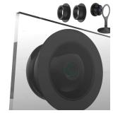 Window Mount for Google Nest Camera Indoor, Through Window Use Nest Cam, No Indoor Reflections (Black/Pack of 2) - Retail: $16