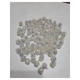 100pcs Mini Led Lights - Round, Long Standby Time, Multicolor Ball Light Paper Lanterns for Birthday Party, Christmas, Halloween Decoration Warm White - Retail: $13