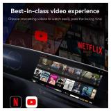 Wireless CarPlay Adapter, Car Play Adapter with Netflix/YouTube/TF Card Plug & Play Dongle Support, Ai Box USB Dongle for Android Auto from 2015&iPhone iOS10+ - Retail: $120