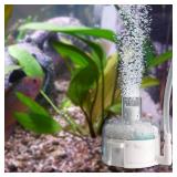 Small Aquarium Sponge Filter, Small Fish Tank Filter & Mini Submersible Fish Filter Built-in Air Bubble Stone and Bio Sponge for Fish Tanks up to 5 Gallon (Air Pump Not Included)