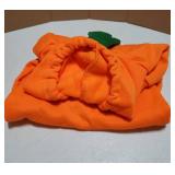 Warm Dog Winter Clothes Cute Fruit Dog Coat Hoodies Fleece Pet Dogs Costume Jacket for French Bulldog Chihuahua Ropa para Perro(Orange,XL) - Retail: $10