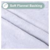 Round Waterproof Vinyl Table Cloth, Plastic Tablecloth with Flannel Backing, Wipeable Table Cover for Dinner, Picnic, Indoor and Outdoor (Pink Flowers, 60)