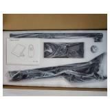 Floor Tablet Holder for Kindle with Remote Page Turner, Kindle Stand for Reading in Bed on Paperwhite Colorsoft Scribe E-reader, Lazy Arm Phone Mount for E-book Reading with Clicker Accessories - Reta