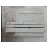 Bamboo Shoe Rack, 3 Tier Shoe Organizer for Entryway & Closet, Stackable Free Standing Storage Shelf for Shoes, Bags & Plants, White - Retail: $36