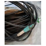 100M/328FT OM3/OM4 LC to LC Outdoor Armored Fiber Optic Patch Cable, Multimode Duplex 50/125m, 10Gb/40Gb/100Gb, Industrial TPU Jacket, Direct Burial, Uniboot, MMF, OD 5mm, Pulling Eye Kit Installed - 