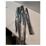 CMVT Auto Window Visors for 2012-2015 Honda Civic Sedan 4-Door, Outside-Mount Shatterproof Rain Guards Vent Deflector Shade Dark Smoke 2013 2014, Tape-On, 4PCS