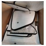 8Pcs Full Car Sunshade Fit for Subaru Forester 2013-2018, Car Windshield Window Sun Shade Protector Cool-UV Ray Reflector Visor Shield Cover - Retail: $65